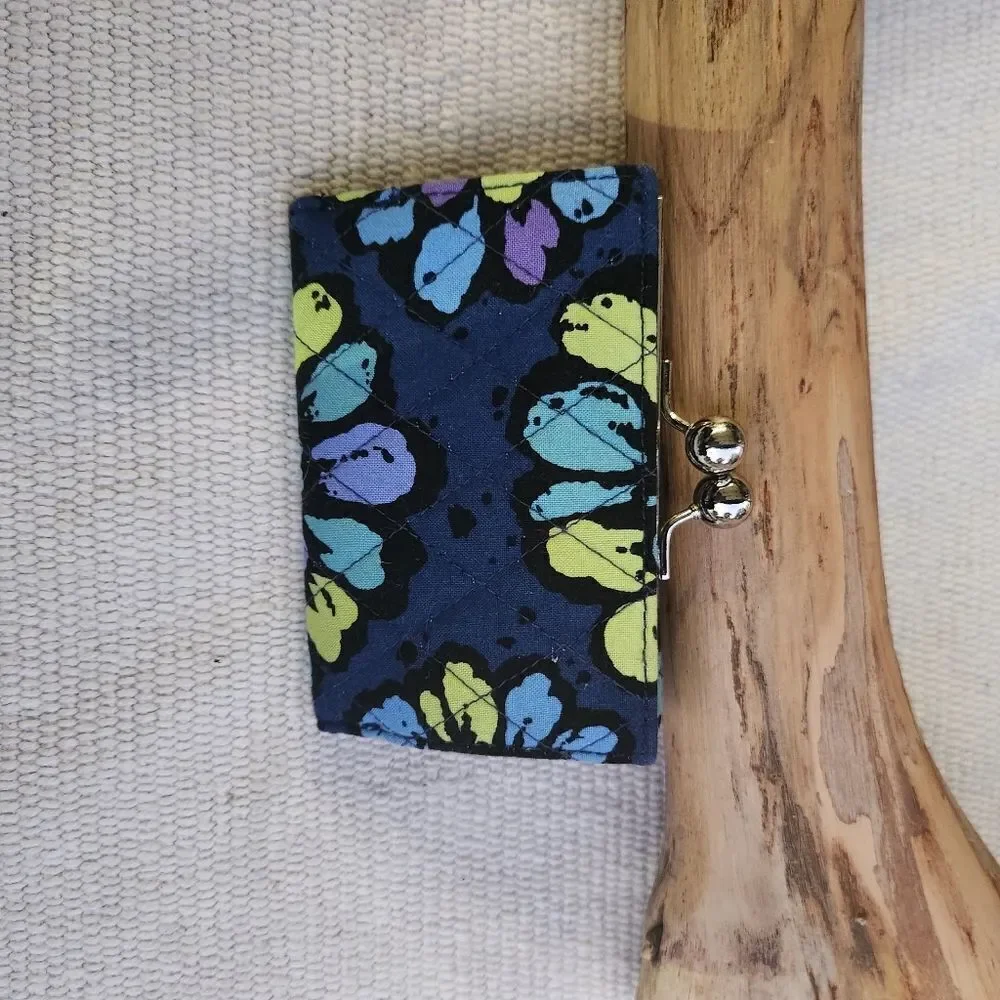 Vera bradley indigo pop coin purse wallet combo - Picture 7 of 8